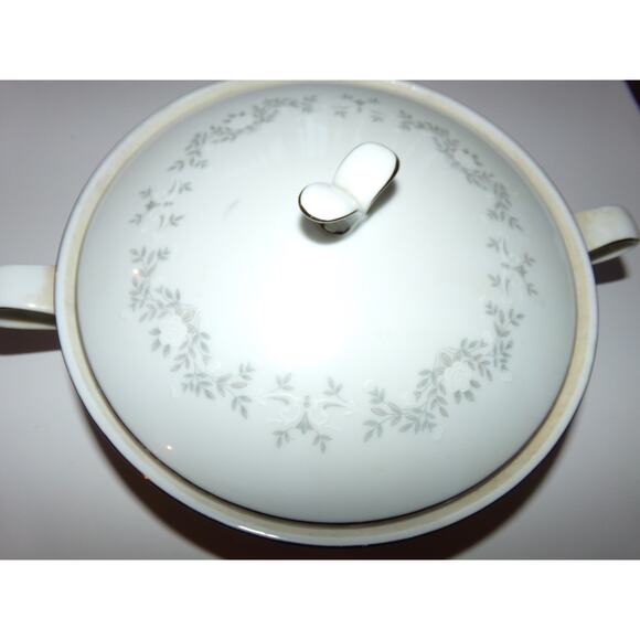 RARE Noritake Porcelain China‎ Westview 6320 9 inch covered vegetable bowl - Picture 2 of 5